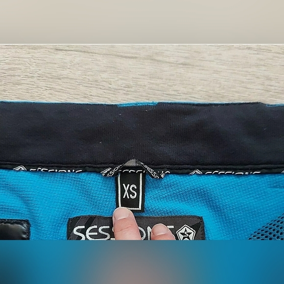 Sessions w/ RECCO Terrain Womens Light Blue Snowboard Ski Snow Pants XS - Picture 10 of 12